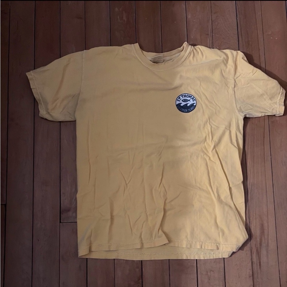 Comfort Colors Mustard Short Sleeve Tee